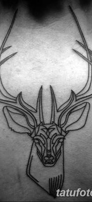 фото тату рога от 24.04.2018 №015 — tattoo horn — tatufoto.com