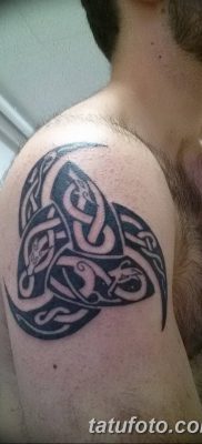 фото тату рога от 24.04.2018 №018 — tattoo horn — tatufoto.com