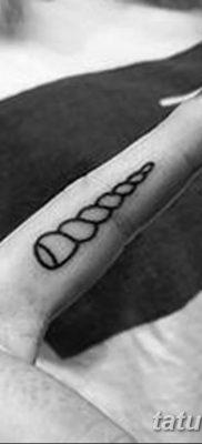 фото тату рога от 24.04.2018 №027 — tattoo horn — tatufoto.com