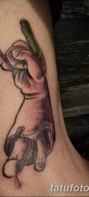 фото тату рога от 24.04.2018 №036 — tattoo horn — tatufoto.com