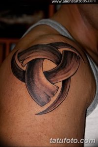 фото тату рога от 24.04.2018 №043 - tattoo horn - tatufoto.com