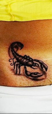 фото тату скорпион от 24.04.2018 №010 — tattoo scorpion — tatufoto.com