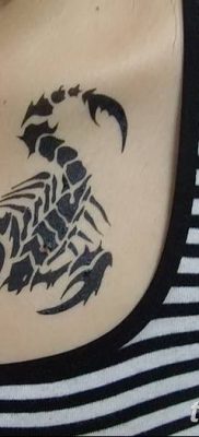 фото тату скорпион от 24.04.2018 №033 — tattoo scorpion — tatufoto.com