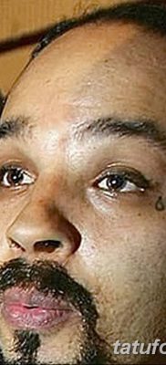 фото тату слеза на щеке от 16.04.2018 №050 — tattoo tear on cheek — tatufoto.com