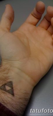 фото тату треугольник и круг от 21.04.2018 №015 — triangle and circle tattoo — tatufoto.com