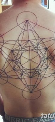 фото тату треугольник и круг от 21.04.2018 №032 — triangle and circle tattoo — tatufoto.com