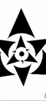 фото тату треугольник и круг от 21.04.2018 №075 — triangle and circle tattoo — tatufoto.com