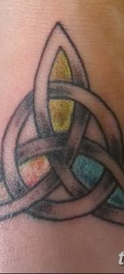 фото тату треугольник и круг от 21.04.2018 №076 — triangle and circle tattoo — tatufoto.com