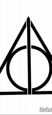 фото тату треугольник и круг от 21.04.2018 №085 — triangle and circle tattoo — tatufoto.com