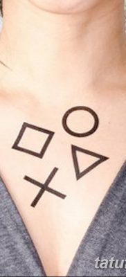 фото тату треугольник и круг от 21.04.2018 №090 — triangle and circle tattoo — tatufoto.com