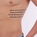 фото тату цитаты от 18.04.2018 №231 - quote tattoos - tatufoto.com