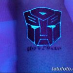 фото ультрафиолетовые тату от 21.04.2018 №060 - ultraviolet tattoo - tatufoto.com
