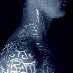 фото ультрафиолетовые тату от 21.04.2018 №073 - ultraviolet tattoo - tatufoto.com