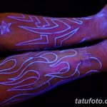 фото ультрафиолетовые тату от 21.04.2018 №074 - ultraviolet tattoo - tatufoto.com