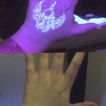 фото ультрафиолетовые тату от 21.04.2018 №100 - ultraviolet tattoo - tatufoto.com