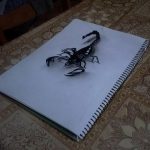 фото эскиз тату скорпион от 24.04.2018 №001 - sketch of a scorpion tattoo - tatufoto.com
