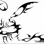 фото эскиз тату скорпион от 24.04.2018 №014 - sketch of a scorpion tattoo - tatufoto.com