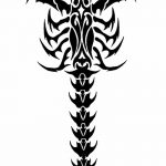 фото эскиз тату скорпион от 24.04.2018 №041 - sketch of a scorpion tattoo - tatufoto.com
