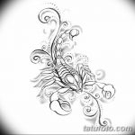 фото эскиз тату скорпион от 24.04.2018 №054 - sketch of a scorpion tattoo - tatufoto.com