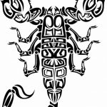 фото эскиз тату скорпион от 24.04.2018 №132 - sketch of a scorpion tattoo - tatufoto.com