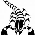 фото эскиз тату скорпион от 24.04.2018 №134 - sketch of a scorpion tattoo - tatufoto.com
