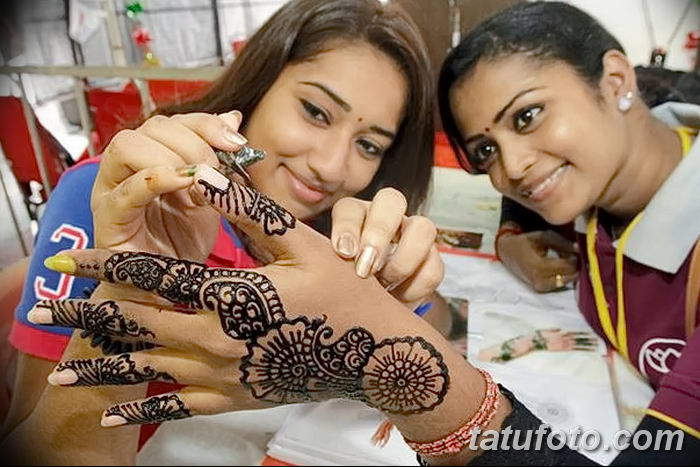 фото Мехенди фото (рисунок хной) от 06.06.2018 №069 - Mehendi photo - tatufoto.com