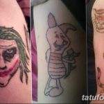 фото неудачные тату партаки от 08.05.2018 №034 - Unsuccessful tattoo - tatufoto.com
