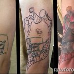 фото неудачные тату партаки от 08.05.2018 №100 - Unsuccessful tattoo - tatufoto.com