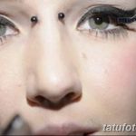 фото пирсинг брови от 06.06.2018 №004 - eyebrow piercing - tatufoto.com