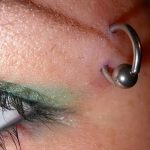 фото пирсинг брови от 06.06.2018 №024 - eyebrow piercing - tatufoto.com