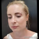 фото пирсинг брови от 06.06.2018 №044 - eyebrow piercing - tatufoto.com