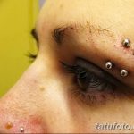 фото пирсинг брови от 06.06.2018 №058 - eyebrow piercing - tatufoto.com