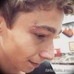 фото пирсинг брови от 06.06.2018 №070 - eyebrow piercing - tatufoto.com