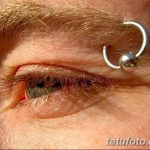 фото пирсинг брови от 06.06.2018 №084 - eyebrow piercing - tatufoto.com