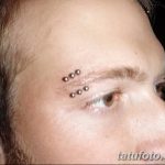 фото пирсинг брови от 06.06.2018 №096 - eyebrow piercing - tatufoto.com