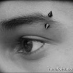 фото пирсинг брови от 06.06.2018 №109 - eyebrow piercing - tatufoto.com