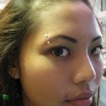 фото пирсинг брови от 06.06.2018 №115 - eyebrow piercing - tatufoto.com