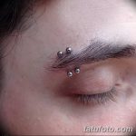 фото пирсинг брови от 06.06.2018 №129 - eyebrow piercing - tatufoto.com 2344