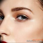 фото пирсинг брови от 06.06.2018 №136 - eyebrow piercing - tatufoto.com