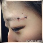 фото пирсинг брови от 06.06.2018 №145 - eyebrow piercing - tatufoto.com