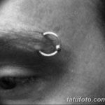 фото пирсинг брови от 06.06.2018 №147 - eyebrow piercing - tatufoto.com