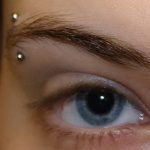 фото пирсинг брови от 06.06.2018 №153 - eyebrow piercing - tatufoto.com