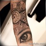 фото тату часы от 07.05.2018 №090 - tattoo watch - tatufoto.com