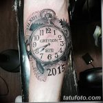 фото тату часы от 07.05.2018 №091 - tattoo watch - tatufoto.com