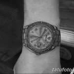 фото тату часы от 07.05.2018 №099 - tattoo watch - tatufoto.com