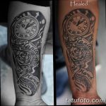 фото тату часы от 07.05.2018 №102 - tattoo watch - tatufoto.com