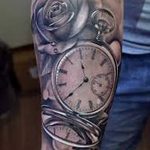 фото тату часы от 07.05.2018 №146 - tattoo watch - tatufoto.com