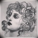 фото эскиз тату Афродита богиня от 01.05.2018 №010 - sketch Aphrodite - tatufoto.com