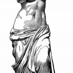 фото эскиз тату Афродита богиня от 01.05.2018 №058 - sketch Aphrodite - tatufoto.com