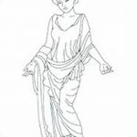фото эскиз тату Афродита богиня от 01.05.2018 №097 - sketch Aphrodite - tatufoto.com